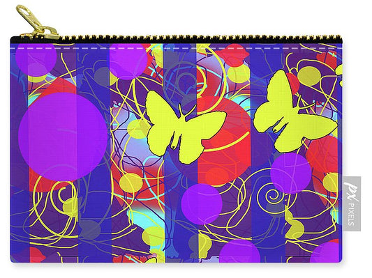 Happy Spring Pattern - Carry-All Pouch