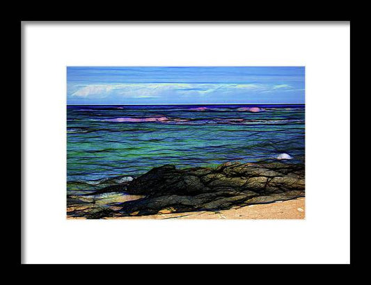 Hawaiian Ocean - Framed Print