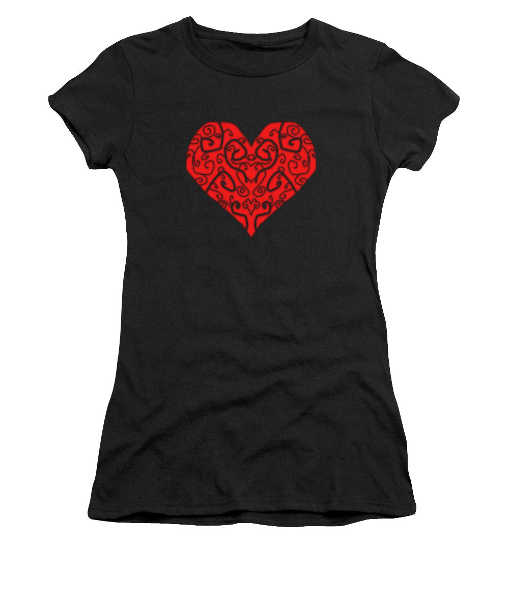 Heart Swirls - Women's T-Shirt