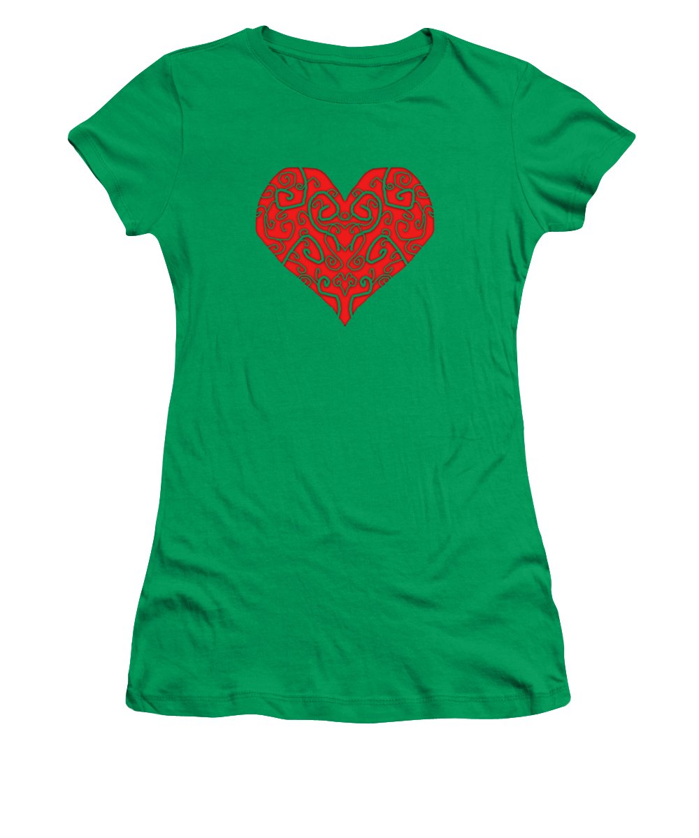 Heart Swirls - Women's T-Shirt