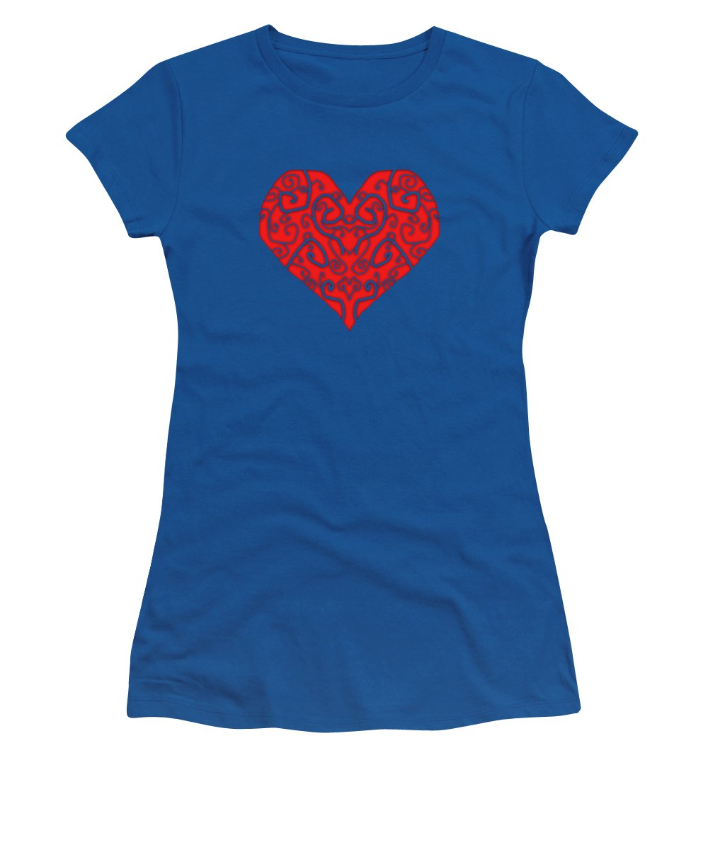 Heart Swirls - Women's T-Shirt