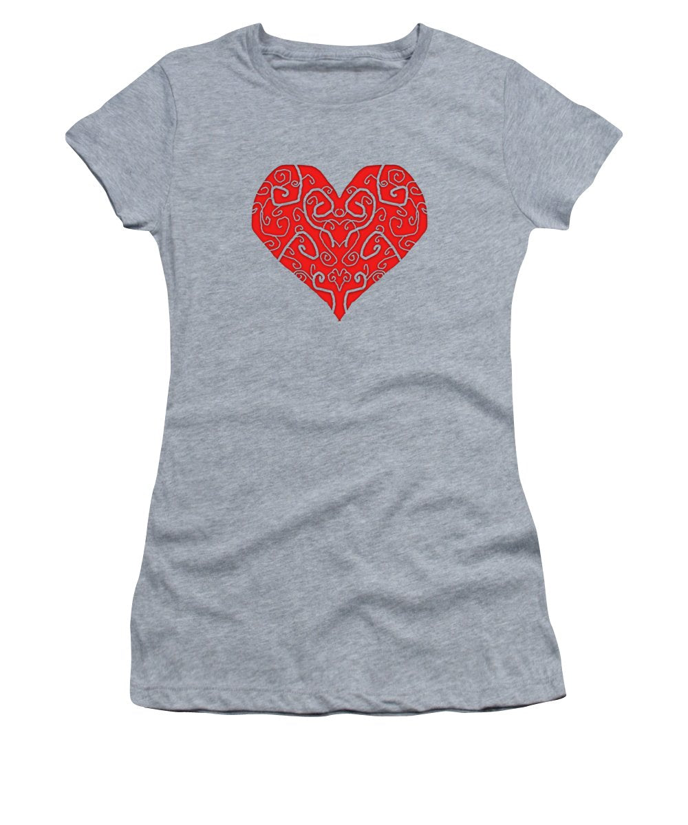 Heart Swirls - Women's T-Shirt