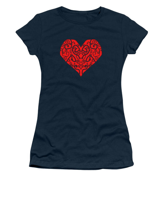 Heart Swirls - Women's T-Shirt