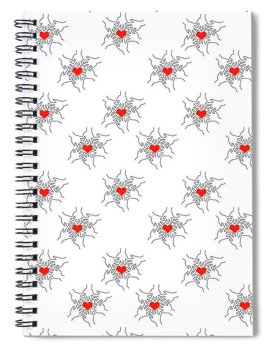 Helping Hands - Spiral Notebook