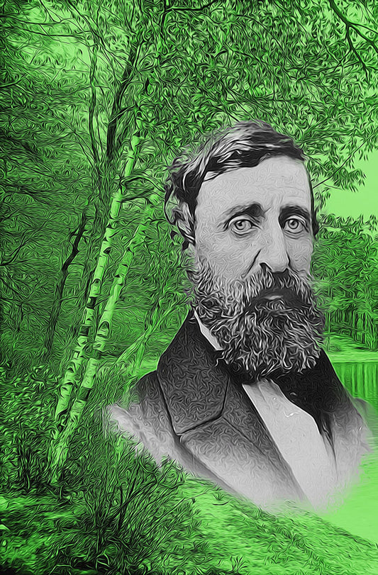 Henry David Thoreau Digital Image Download