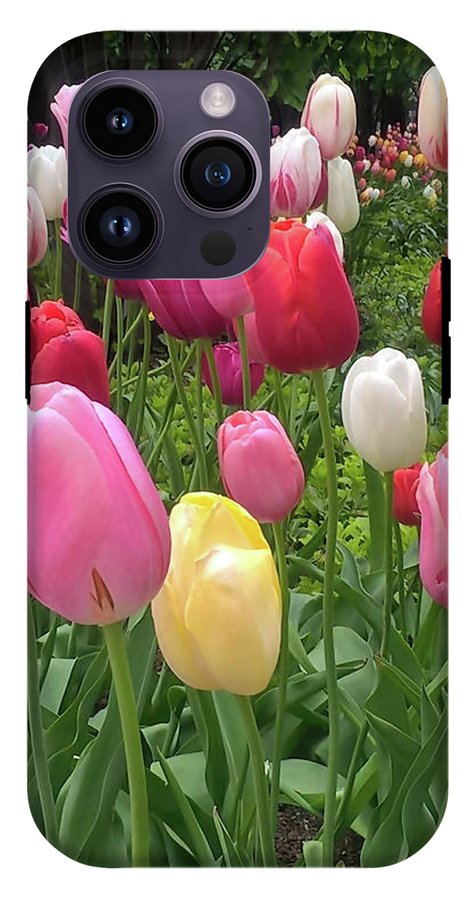 Home Chicago Tulips - Phone Case