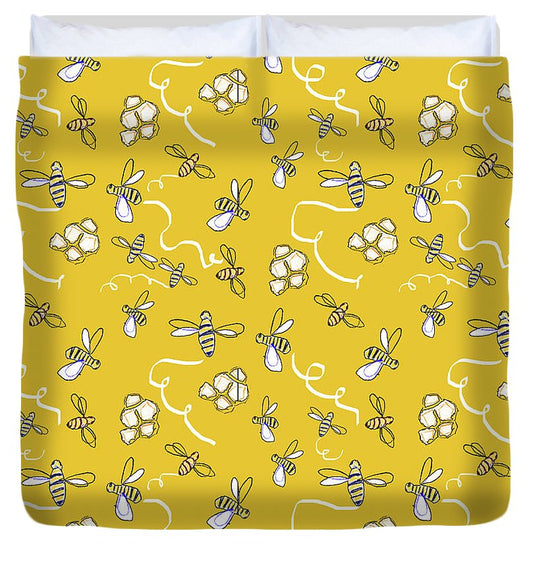 Honey Bees - Duvet Cover