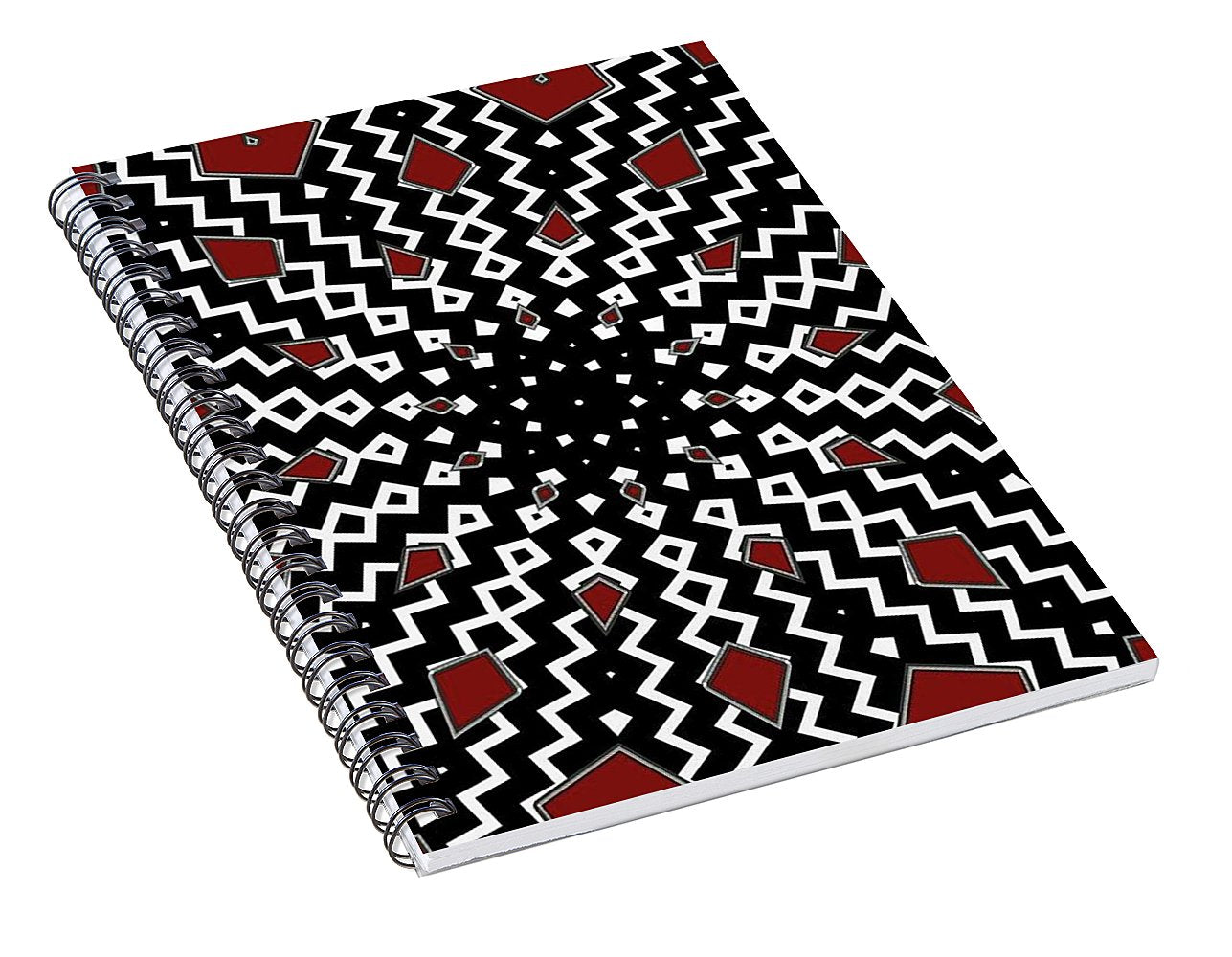 Hyperspace Kaleidoscope - Spiral Notebook