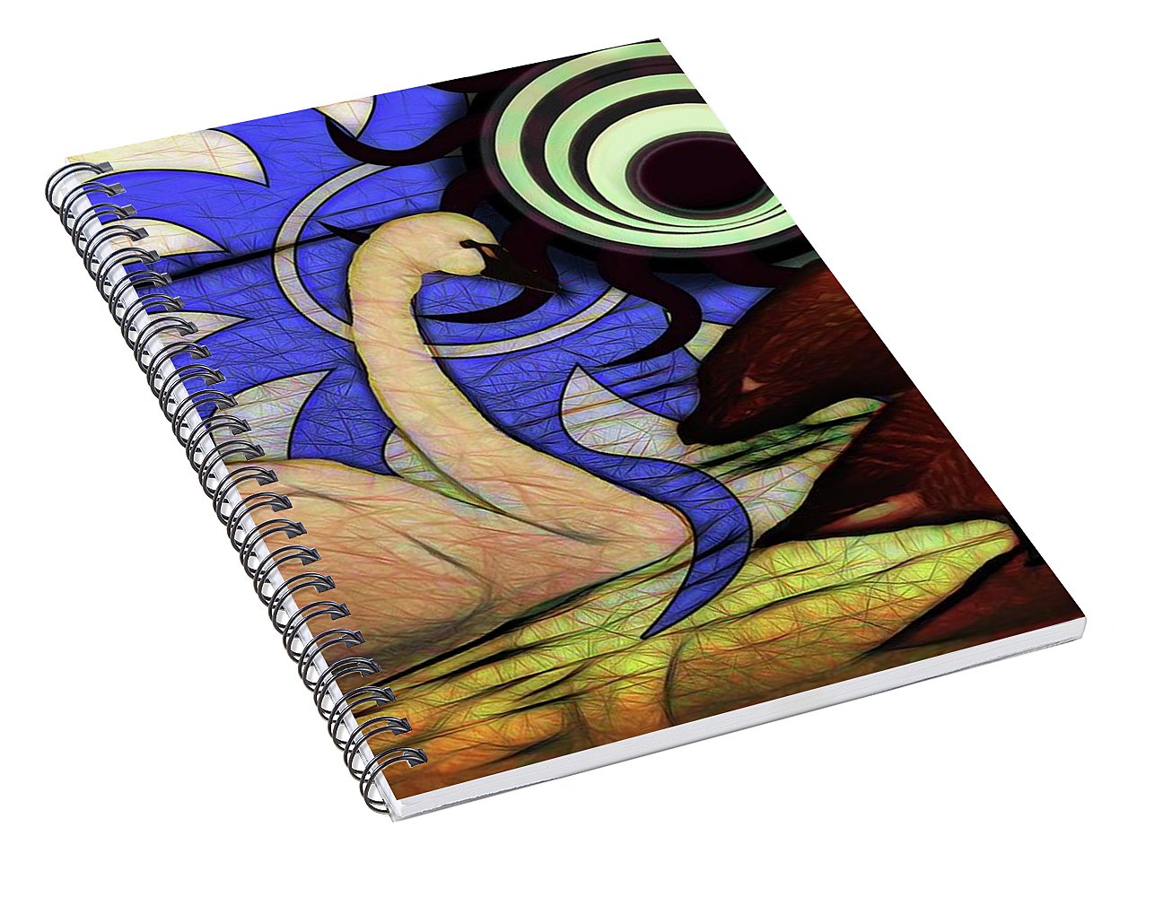 I Thought It Was a Swan - Spiral Notebook