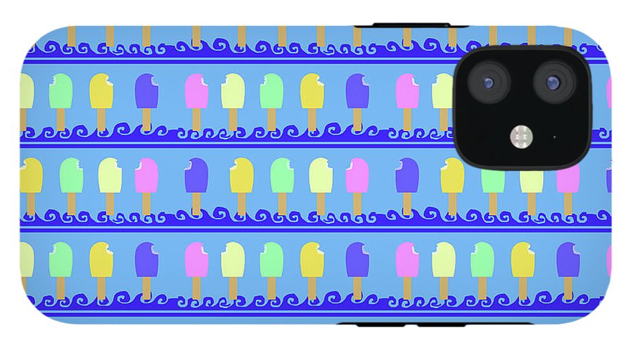 Ice Cream Bars Pattern - Phone Case