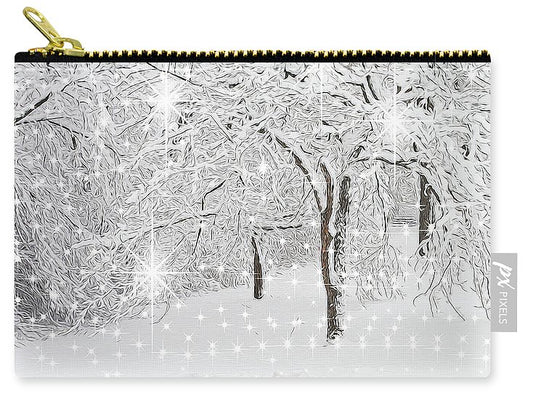 Incandescent and Florescent Winter - Carry-All Pouch