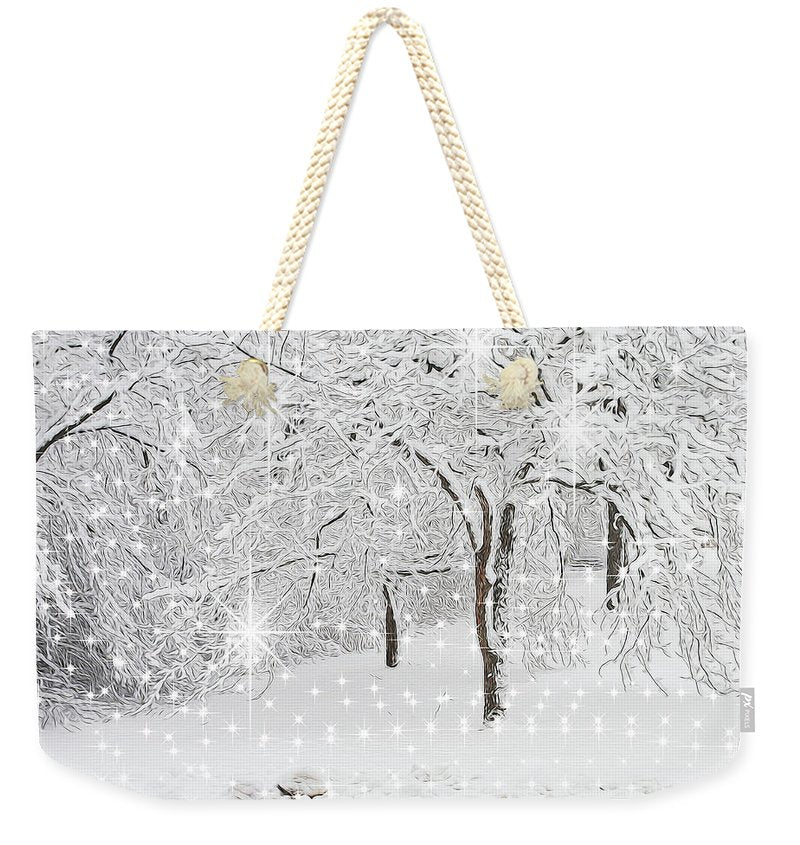 Incandescent and Florescent Winter - Weekender Tote Bag