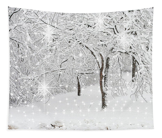 Incandescent and Florescent Winter - Tapestry