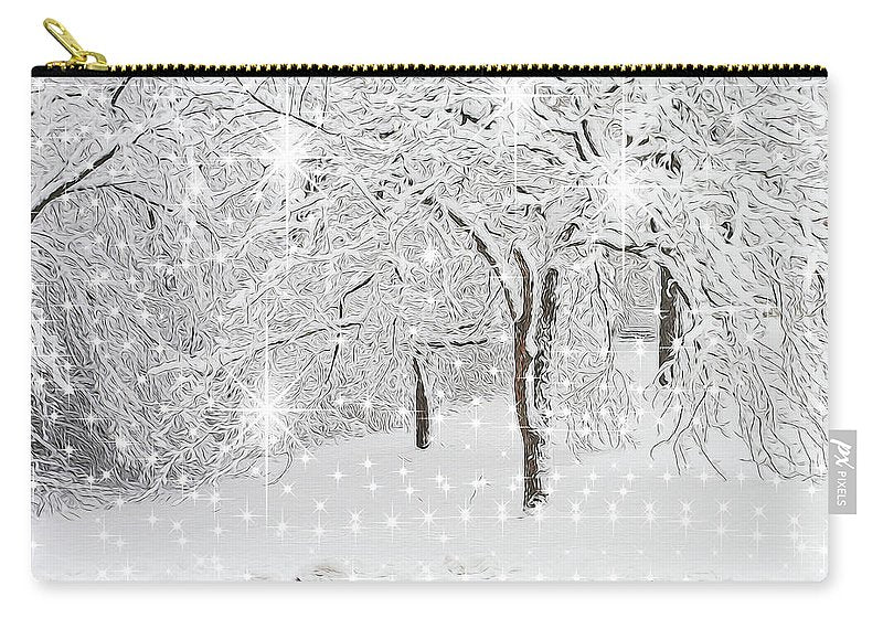 Incandescent and Florescent Winter - Carry-All Pouch