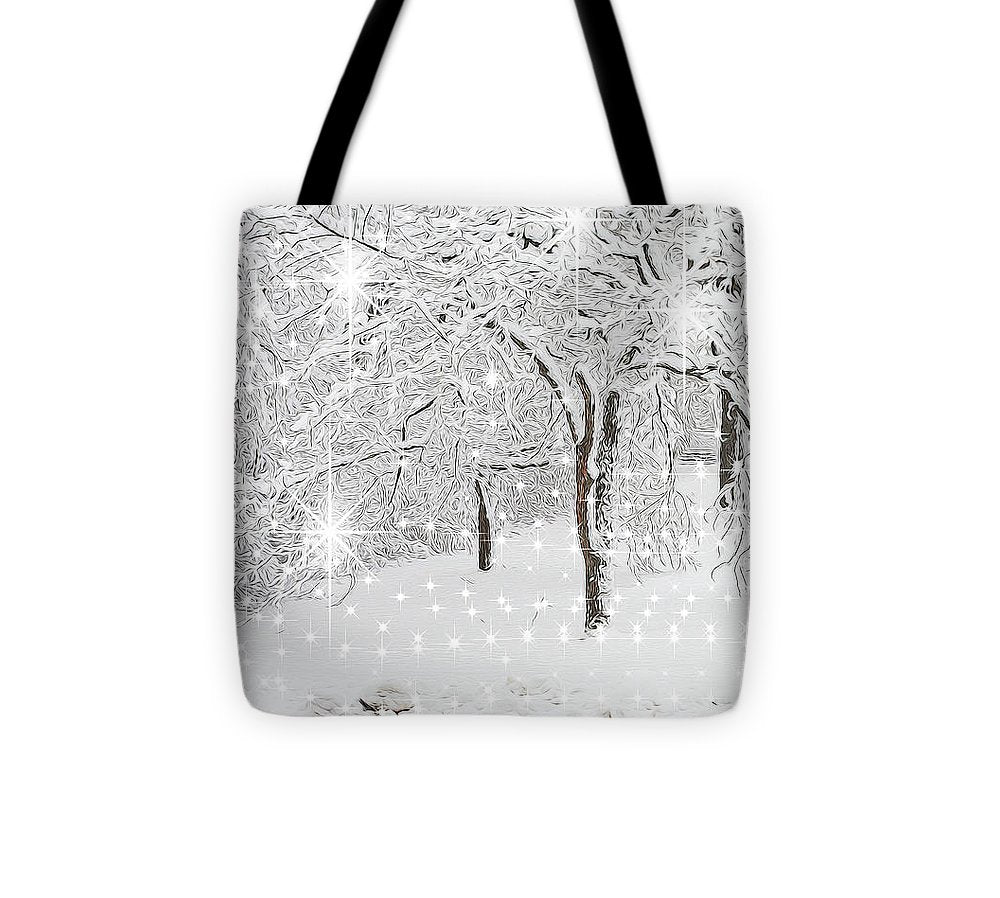 Incandescent and Florescent Winter - Tote Bag