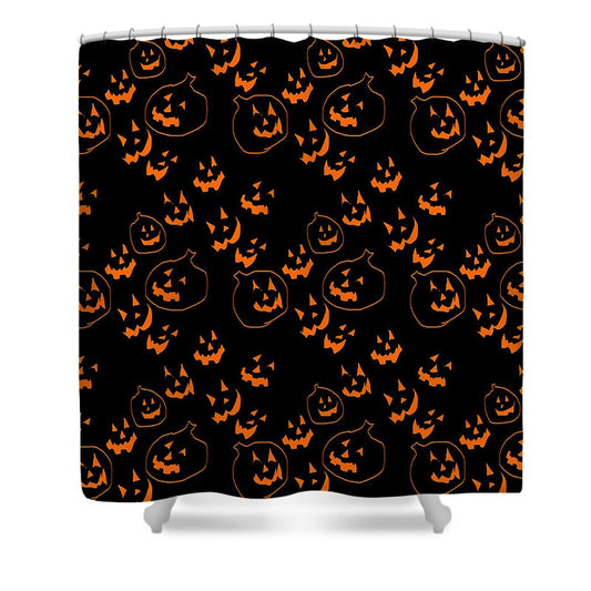 Jack O Lanterns - Shower Curtain