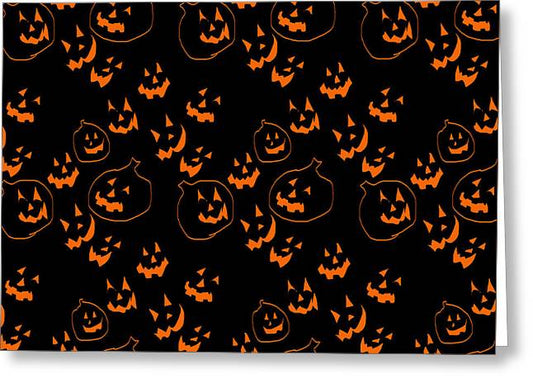 Jack O Lanterns - Greeting Card