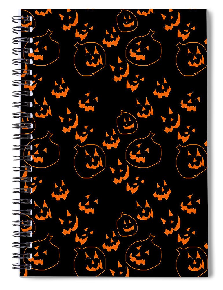 Jack O Lanterns - Spiral Notebook