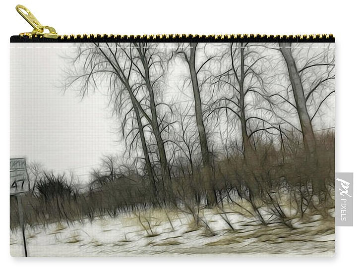January Roadside  - Carry-All Pouch
