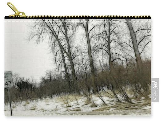 January Roadside  - Carry-All Pouch