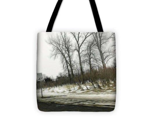 January Roadside  - Tote Bag