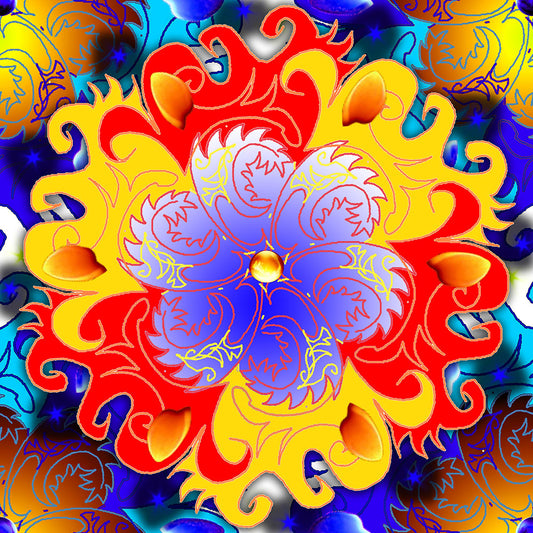 Jokers Wild Kaleidoscope Digital Image Download