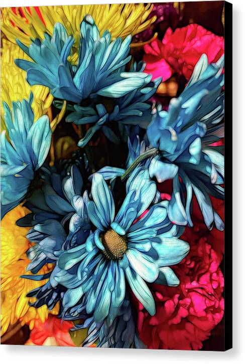 June Flowers 1 - Canvas Print