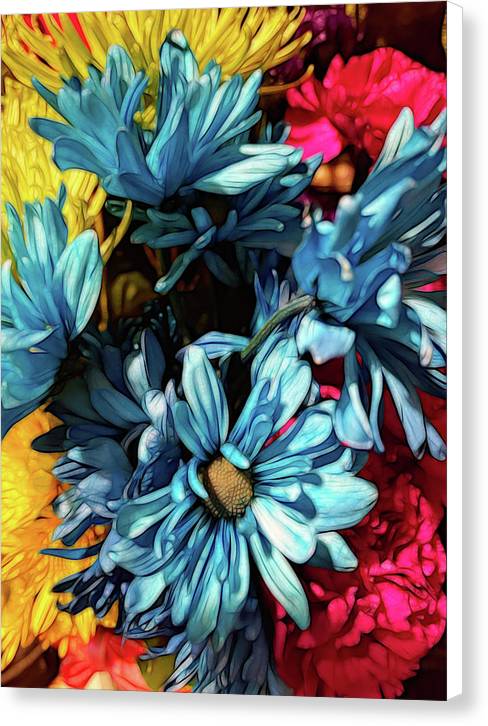 June Flowers 1 - Canvas Print