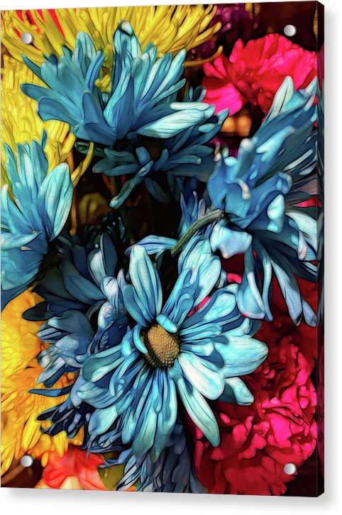 June Flowers 1 - Acrylic Print