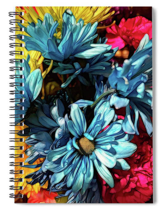June Flowers 1 - Spiral Notebook