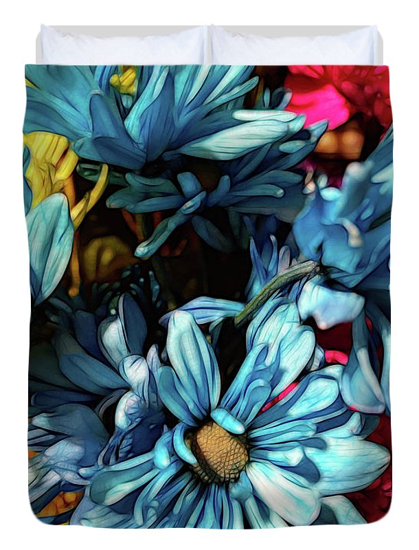 June Flowers 1 - Duvet Cover