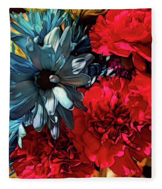 June Flowers 2 - Blanket