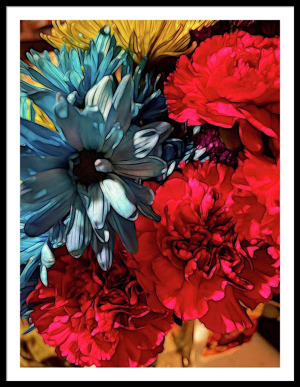 June Flowers 2 - Framed Print