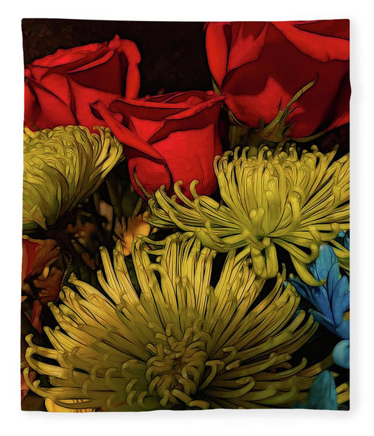 June Flowers 3 - Blanket