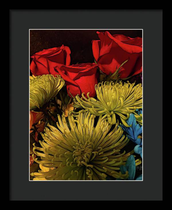 June Flowers 3 - Framed Print