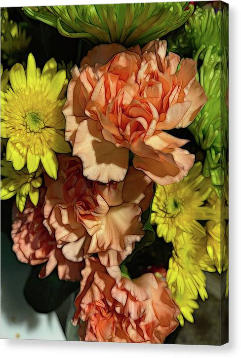 June Flowers 4 - Canvas Print