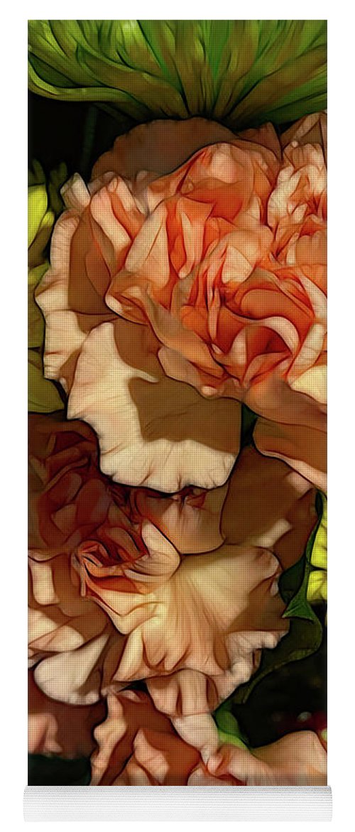 June Flowers 4 - Yoga Mat