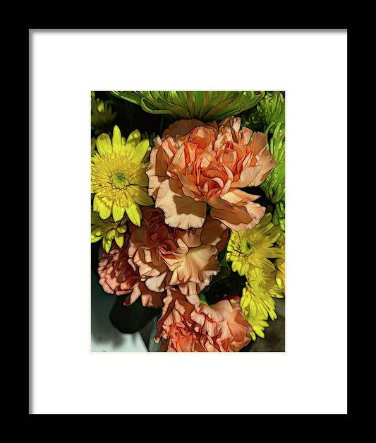 June Flowers 4 - Framed Print