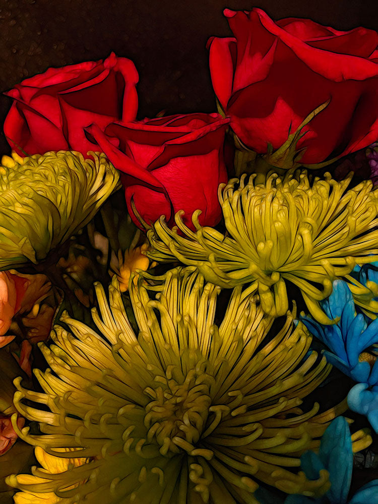 June Flowers 3 Digital Image Download