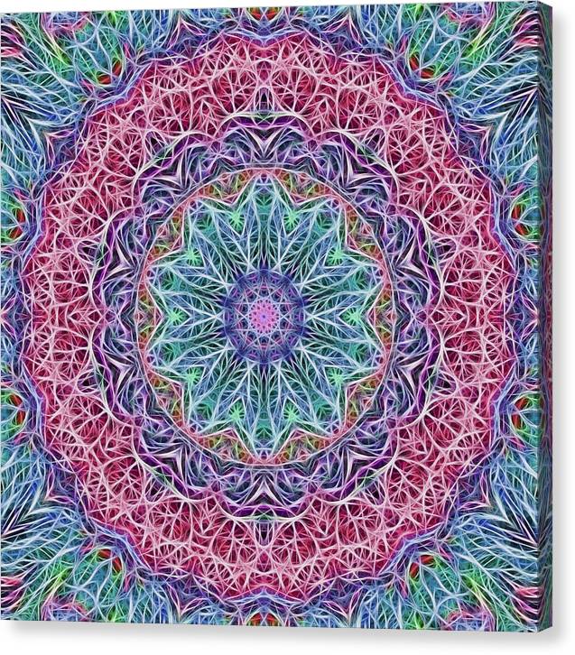 Kaleidoscope 115 - Canvas Print