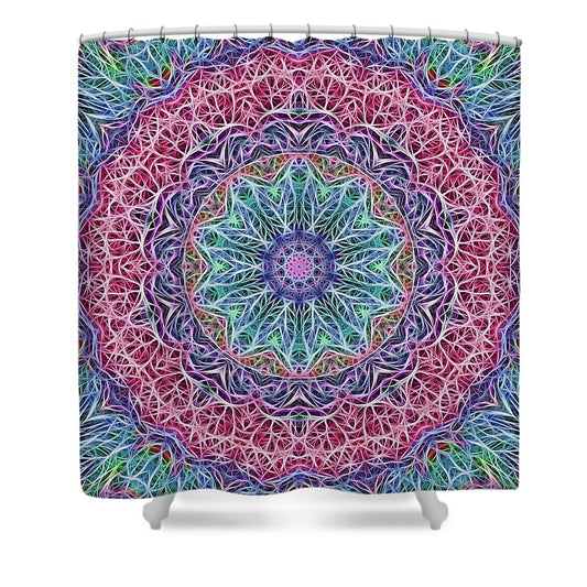 Kaleidoscope 115 - Shower Curtain