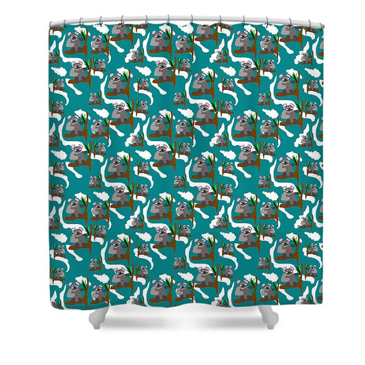 Koala Bears and Clouds - Shower Curtain