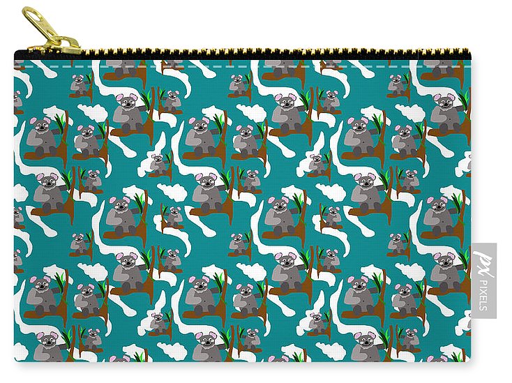 Koala Bears and Clouds - Carry-All Pouch