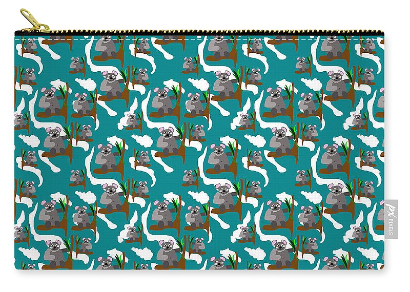 Koala Bears and Clouds - Carry-All Pouch