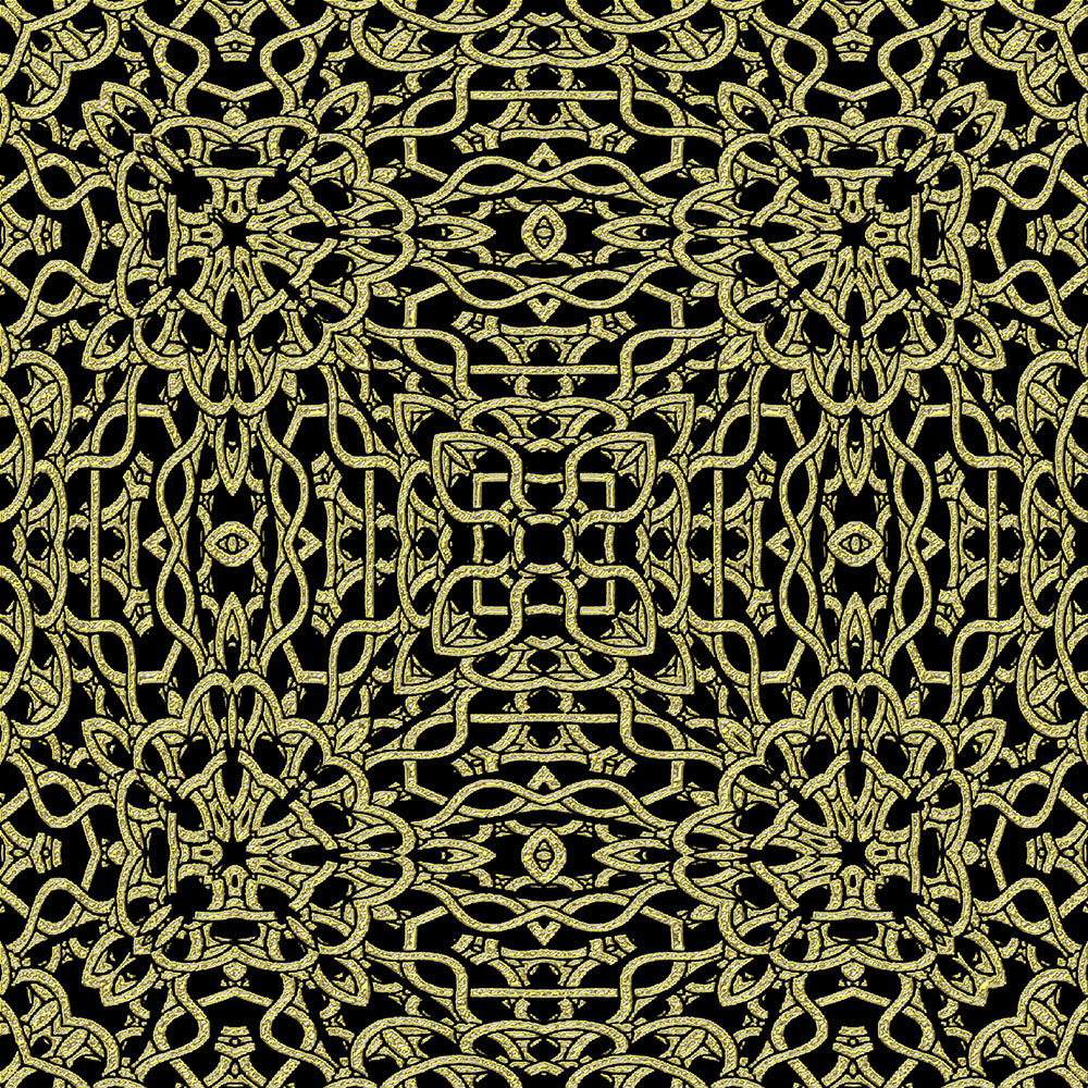 Lacy Gold Abstract Digital Image Download