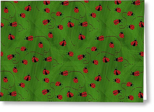 Ladybugs - Greeting Card