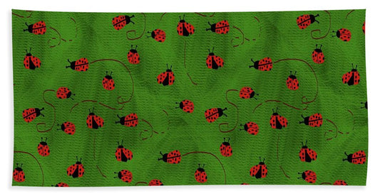 Ladybugs - Beach Towel