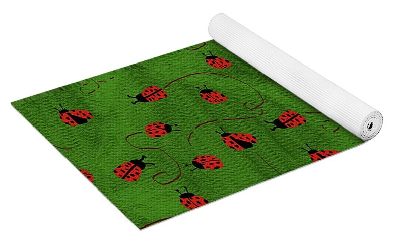 Ladybugs - Yoga Mat