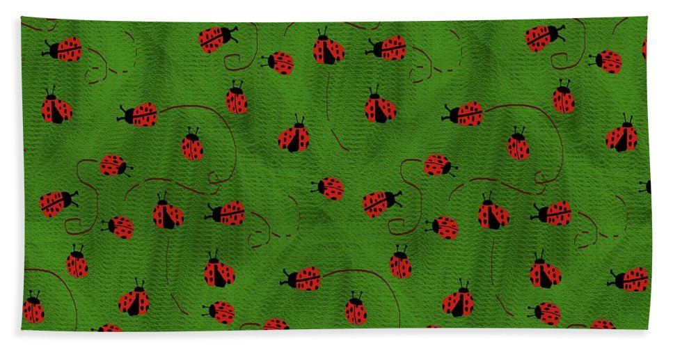 Ladybugs - Bath Towel
