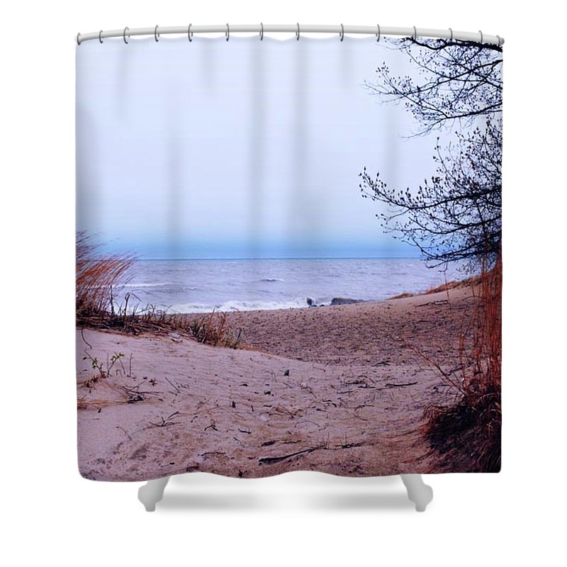 Lake Michigan Beach Dunes - Shower Curtain